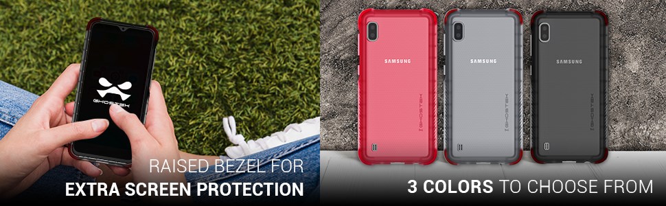 Ghostek - Samsung Galaxy A10 Case, Covert 3 Series, Black (GHOCAS2210)